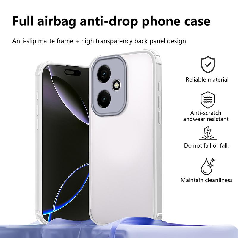 For Honor 200 Lite Anti-fall Luxury Transparent Case For Honor 400 Pro Soft TPU Silicone Back Cover For Honor 70 Case 400 Lite