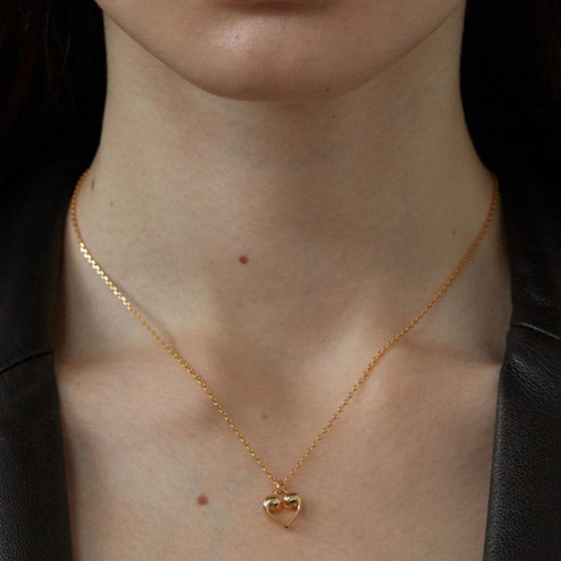 LOVE ME MONSTER Mini Mont Chain Necklace (L243MNK080)