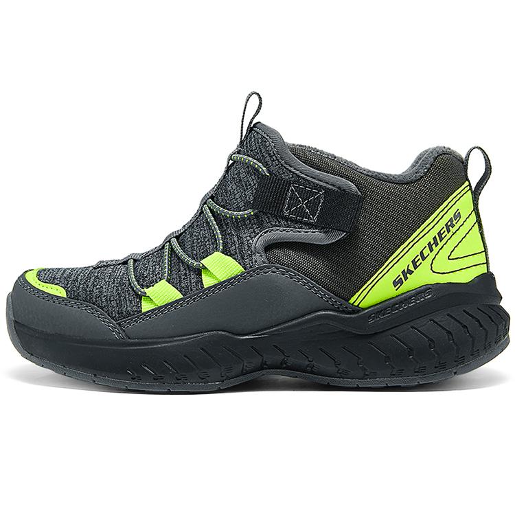 Skechers Versatile Comfortable Kids Boots Kids boots Charcoal Lemon 403625L-CCLM 27.5
