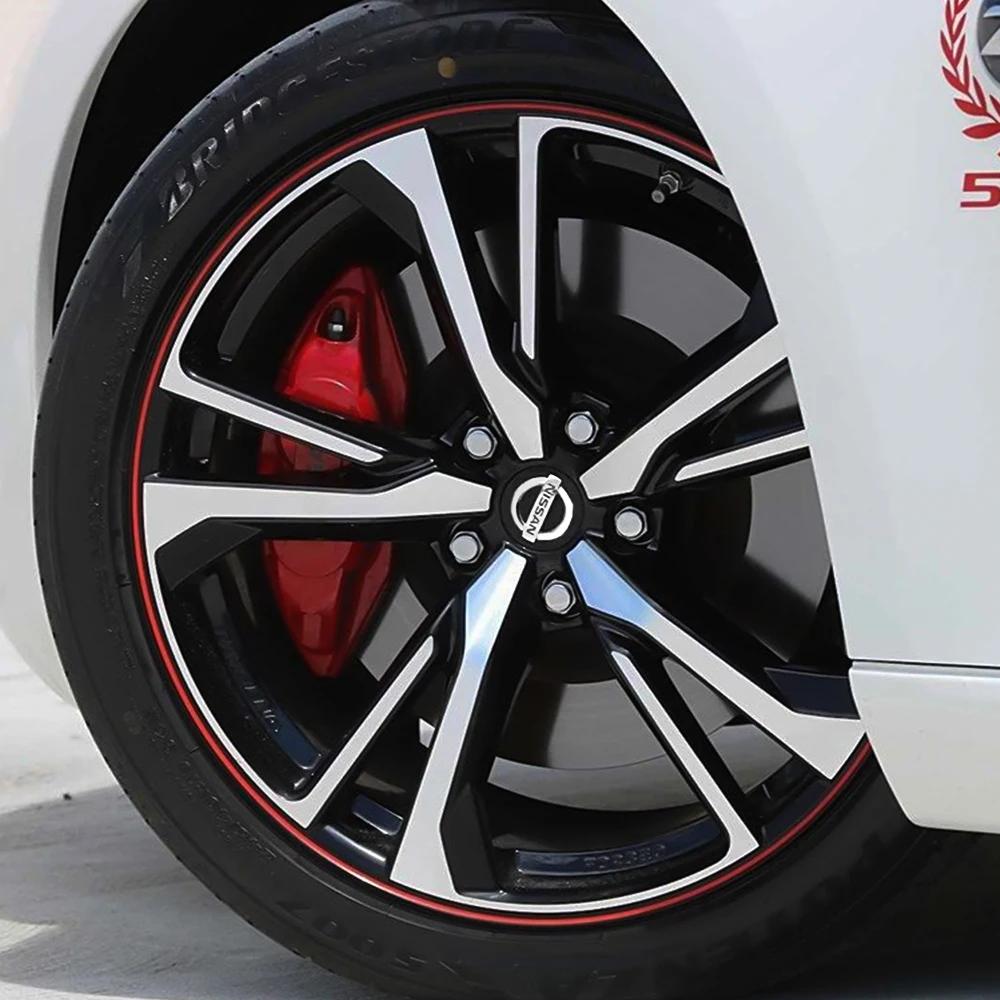 Für Nissan ArR456/60mm Auto Radkappe Styling Radnabenabdeckung Abdeckung Emblem Ersatzabdeckung Für Nissan Juke Qashqai X-Trail Leaf Patrol GTR