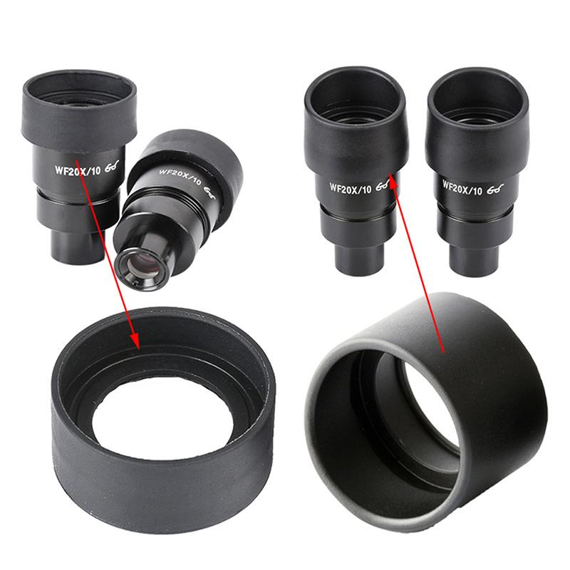 2 ks 32-36 mm Průměr Gumový Kryt Očnice Ochrany Očí Ochrana Stereo Mikroskop Dalekohled Monokulár Binokulár