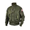 Giacca da Aviatore Uomo, Uniforme da Baseball dell'Aeronautica Militare Abbigliamento Autunnale da Uomo Casual Tendenza Giovani Uomo Giacca Militare con Colletto Alto Autunno e Inverno