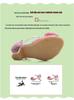 2025 Spring Korean Style Girls' Princess Bow High Heel Open-Toe Sandals