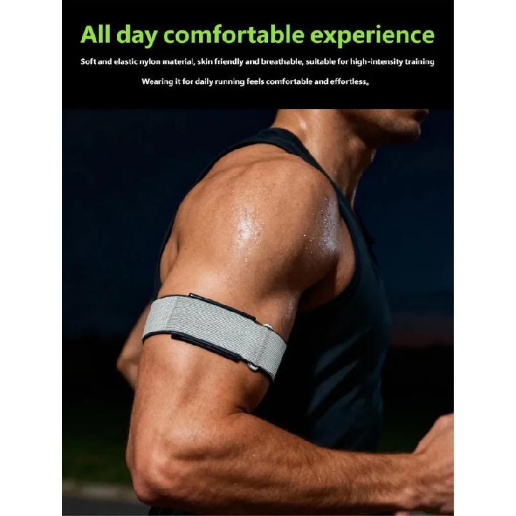 Metallrahmen + Nylonband für Amazfit Helio Armband Armband Bizeps Sport Ersatz Zubehör für Amazfit Helio Armband
