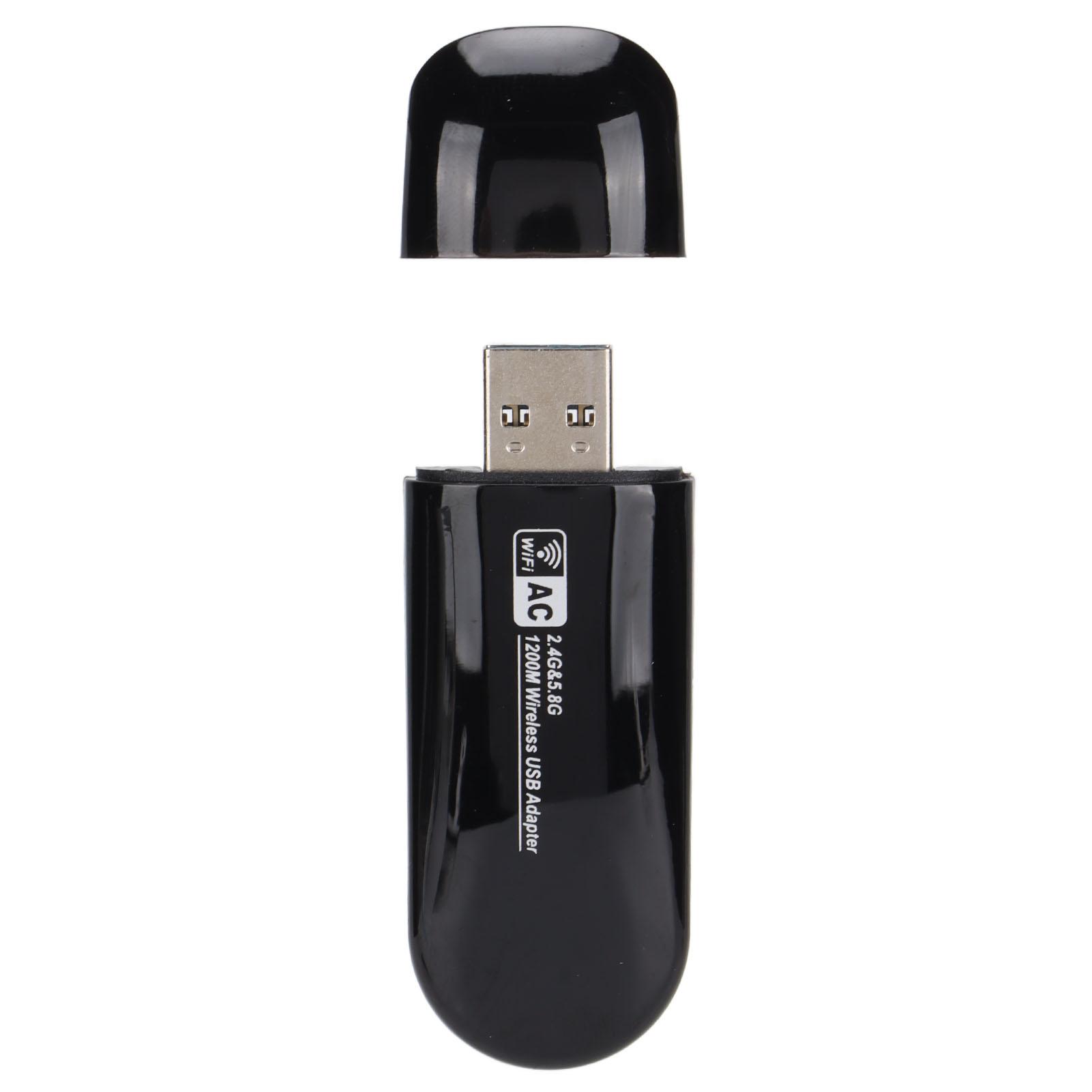 

ZAPO W50S RTL8812AU 1200M Бездротова мережева карта 2.4G 5.8G Band USB3.0 WiFi Card для Android для