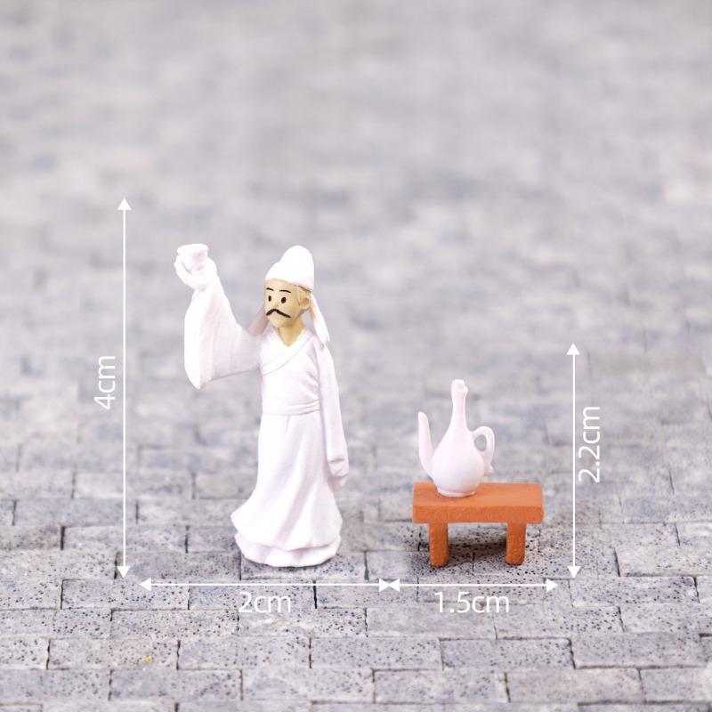 

Микро-ландшафт Поэзия и каллиграфия в древнем стиле Ли Бай Искусство Декоративные предметы и аксессуары Миниатюрные маленькие украшения No. 1