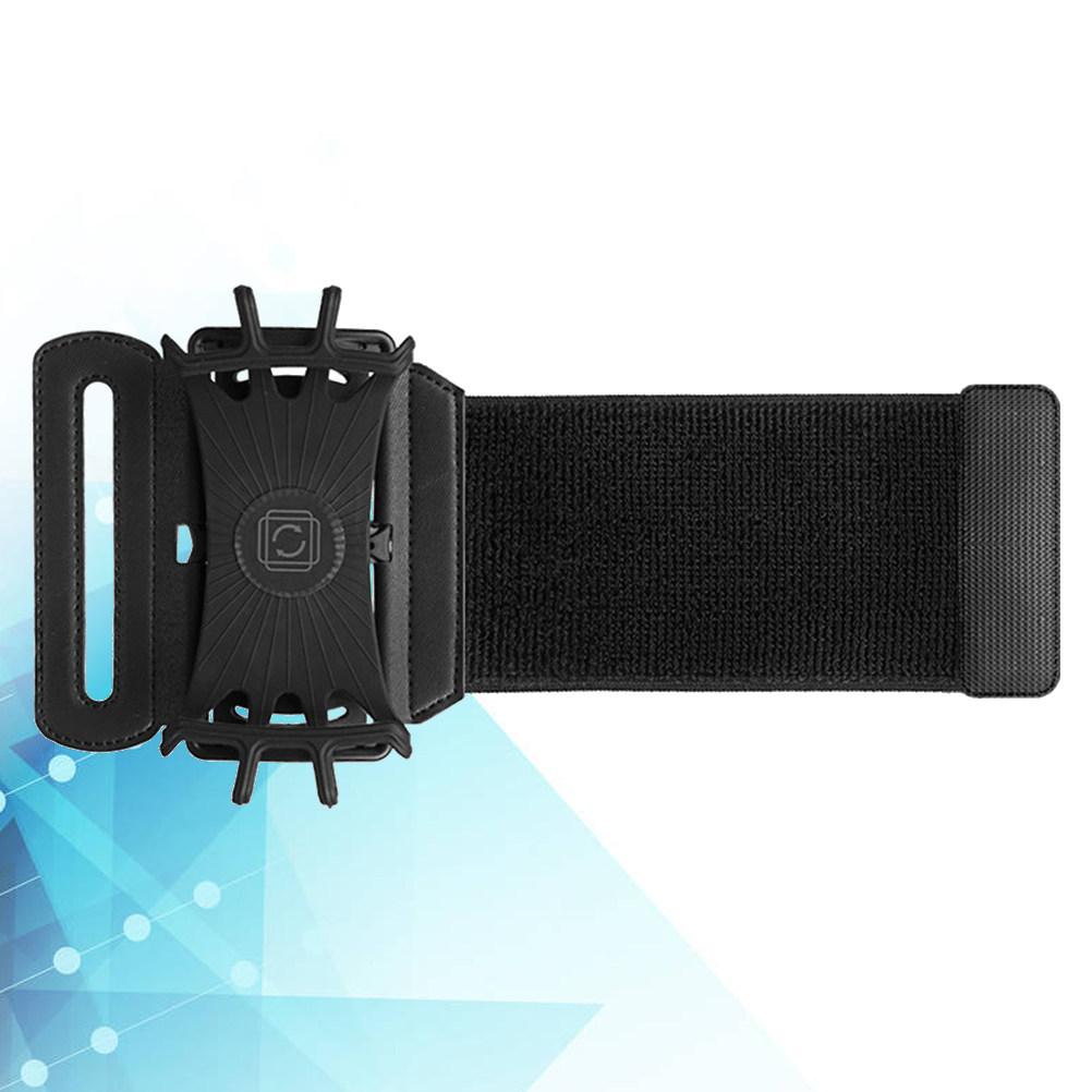 Rotatable Phone Holder Wristband Premium Stretchy Comfortable Forearm Armband for Jogging Running Walking Cycling Climbing 6
