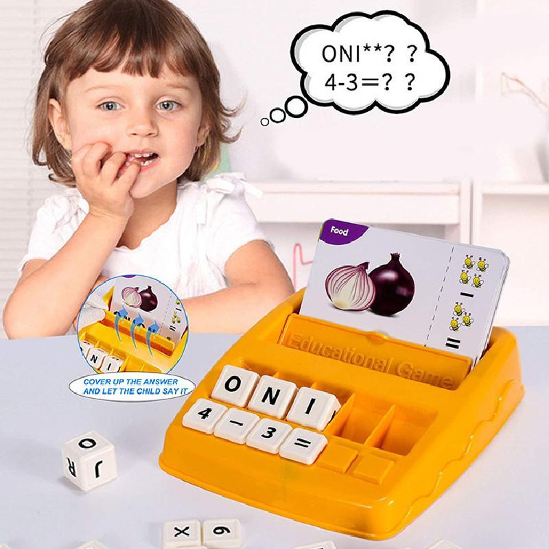 Colorful English Alphabet Learning Game Machine For Interactive Early Education Playtime