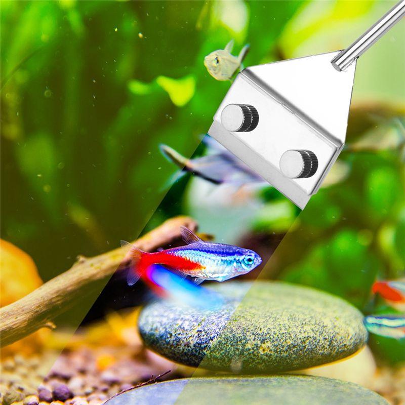 M-Modern-Algae Scraper 25.6In Cleaner Stainless Steel For Glass Aquarium For Fish Tanks- Includes 10 Blades