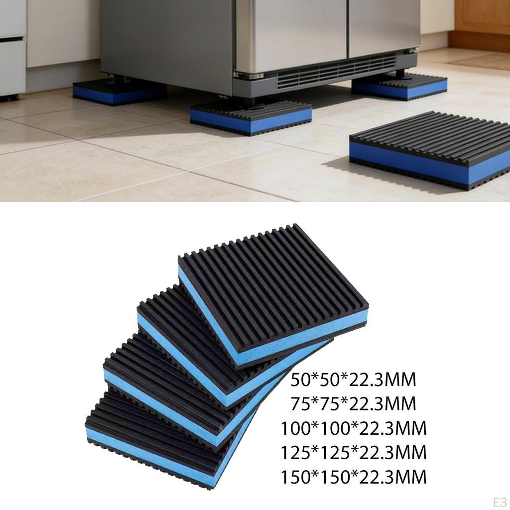 Podkładka Antywibracyjna Mata Tłumiąca Amortyzująca Wstrząsy do Mebli Pralek