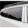 Car Sticks Stainless Steel For Subaru Outback 2015 2016 2017 2018   Garnish Pillar Window Middle Strip Trim Cover 10PCs