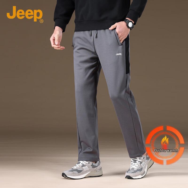 

Jeep Men s Winter Fleece-Lined Straight-Leg Casual Pants 4XL