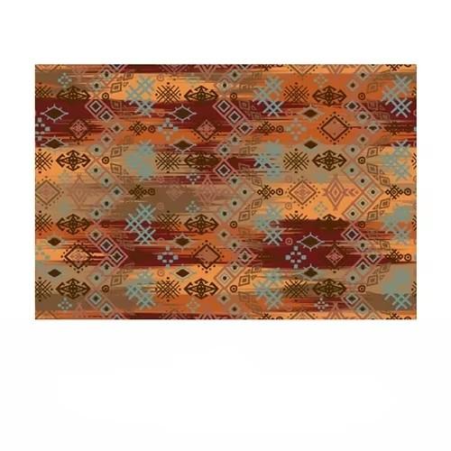 Bohemian Pattern Decorative Carpet Tribal Style Moroccan Luxury Persian Art Multi-style Rug Geometric Loop-pile Rug