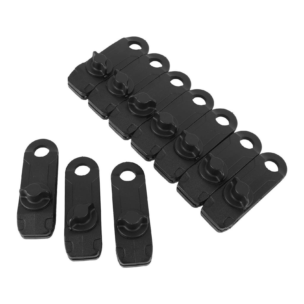 10pcs Tarp Clips Sturdy Plastic Heavy Duty Tent Clips Pool Cover Clips for Camping Awnings Canopies