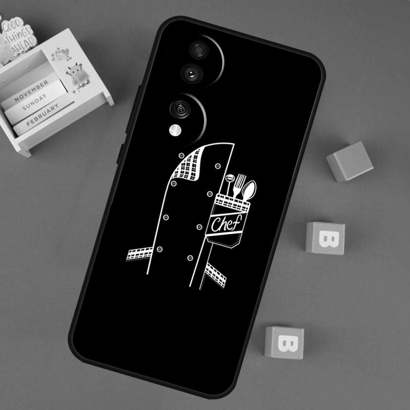 

Чехол для формы шеф-повара для Honor 400 Pro 200 70 90 Lite X9a X9b X9c X9d X8b X8c Win RT Magic 8 5 6 7 Pro Чехол Honor Magic8 Lite