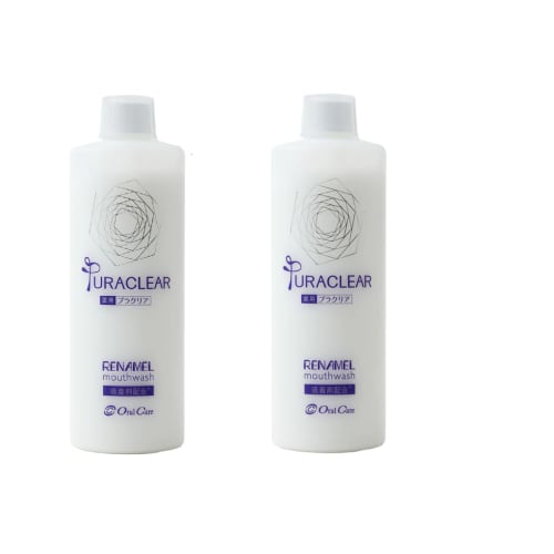 

Oral Care Medicated PlaClear Mouthwash 450ml x 2 Bottles
