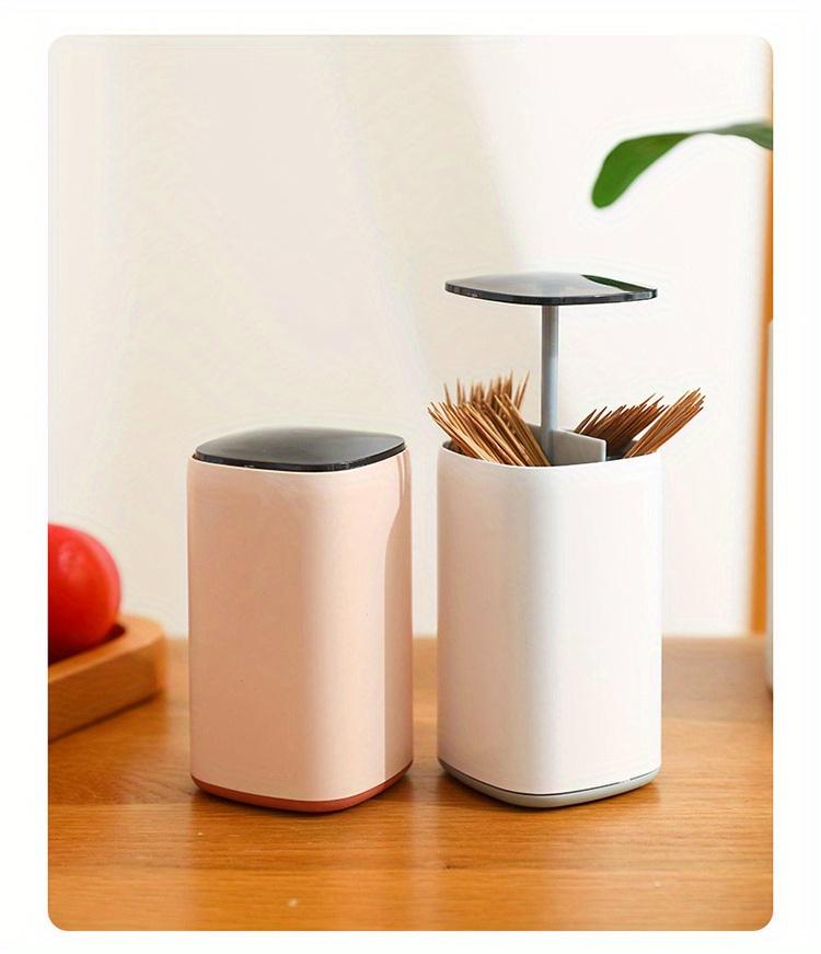 Creative Automatic Pop-up Household Cotton Swab Box Toothtip Holder Is Easy To Hold and Put Household Commercial Toothpick Box