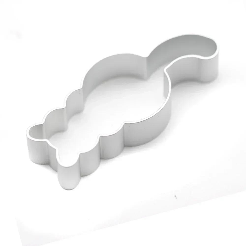 10pcs/1pc Cat Shaped Aluminium Baking Cake Mould Cookies Cutter Mold Sugarcraft cookie cutter  baking