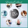 Modern Minimalist Led Rotating Timer For Study And Exam Preparation With Smart Features