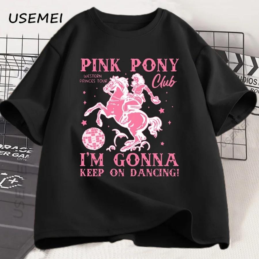 

Chappell Roan Футболка Pink Pony Club Футболка Тур Midwest Princess Группа Концерт Музыкальная Футболка Хлопок Короткий Рукав Футболка Одежда XXXXXL чёрный