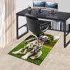 1PC Dalmatian Dog Non-Slip Floor Carpet Compatible for Office&Living Room&Bedroom&Dining Room - Flat- Soft & Pattern, Vibrant Colors-W271