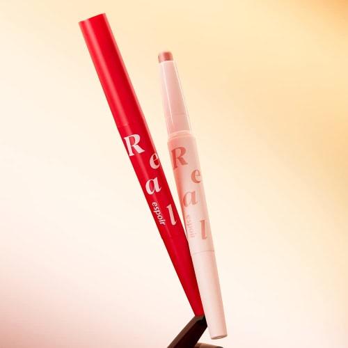 espoir Tear Bag Liner Real Eye Dual Stick #01 Champagne Beam 1.45g Dual Type 2Step Stick Eye Shadow Tear Bag Makeup Tear Bag Liner  Espoir Official