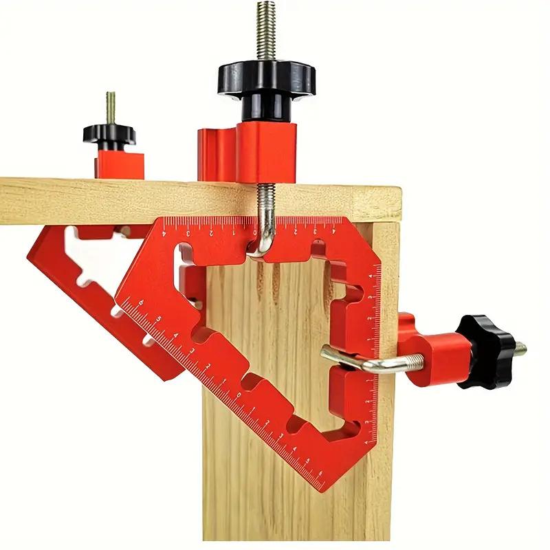 1 Set 45/90 Grad Holzbearbeitung Dreieck Klemmen Set Aluminium Legierung Rechtwinklig Klemme Schreiner Werkzeuge Für Schränke Schubladen Rahmen