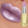 PC Glitter Metallic Lipstick Pearl Tone Long-lasting Oil Makeup Lasting for Women Gift Matte [01] 101 1 Pcs