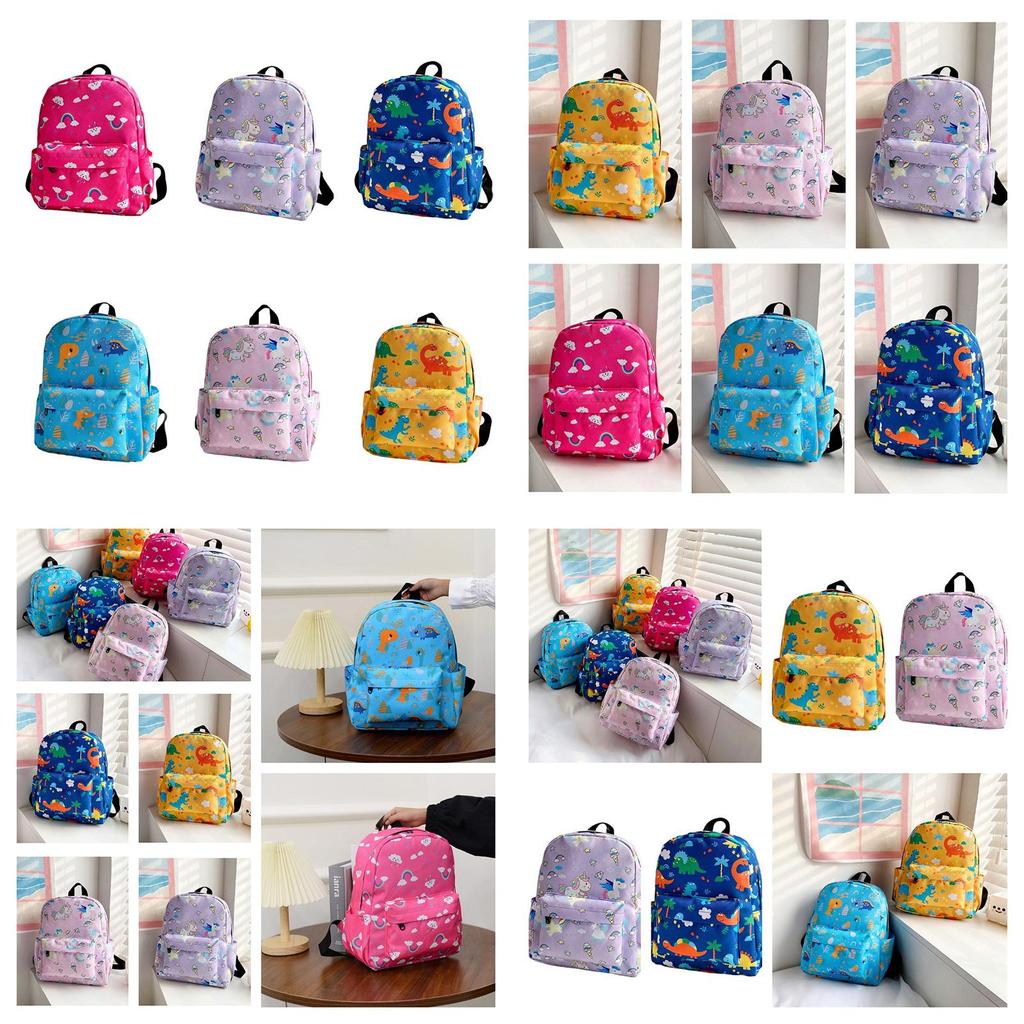 Cute Cartoon Kids Backpack With Simple And Stylish Design 2023 Korean Version Of Little Dinosaur Kindergarten Schoolbag