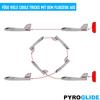 PYROGLIDE Styrofoam Plane, Throw Glider, Glider XXL Styrofoam Plane, Airplane