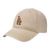 MLB Cotton Baseball Cap For Sun Protection Unisex Khaki Fashion 3ACPVV14N-07BGL