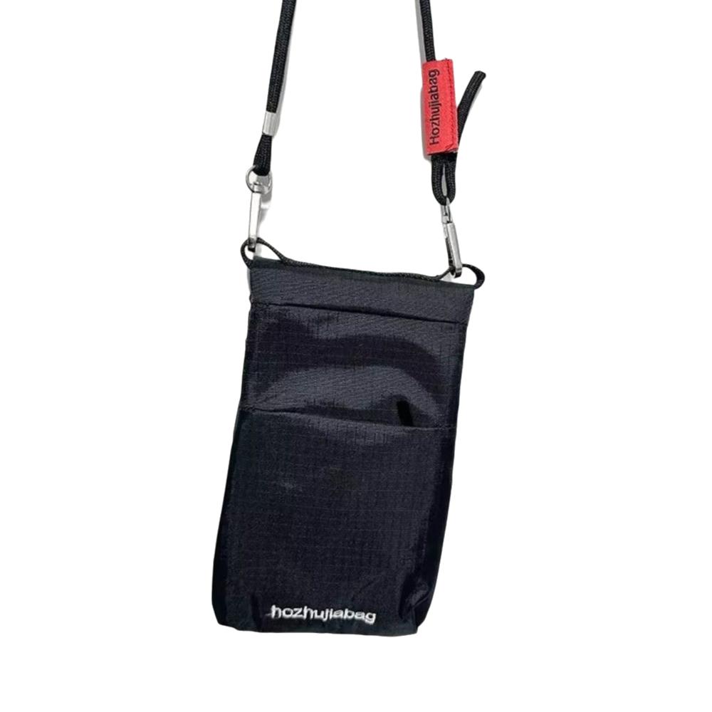 

Large Capacity Travel Passport Holder Korean Style Sports Shoulder Bag Crossbody Bag Female чёрный