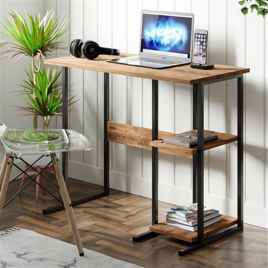 

Рабочий стол Eco Room с полками Атлантическая сосна