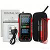 Voice Broadcast Digital Multimeter 6000 Counts Auto-ranging DMM Multi Tester Easy To Read with Carry Case for Continuity Diode N