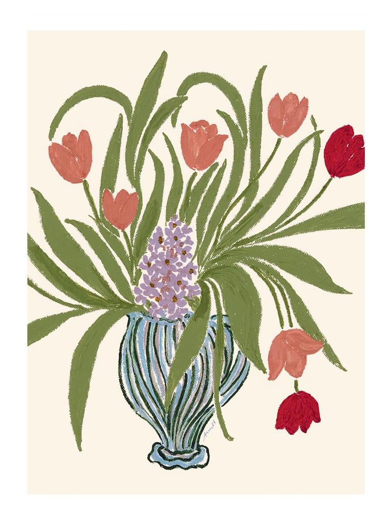 THE POSTER CLUB Weekend Arrangement Anine Cecilie Iversen 30×40cm