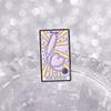 The Nurse Tarot Card Enamel Pins Custom Stethoscope Brooches Medical Badges Clothes Registered Nurse Jewelry Gift for Friends