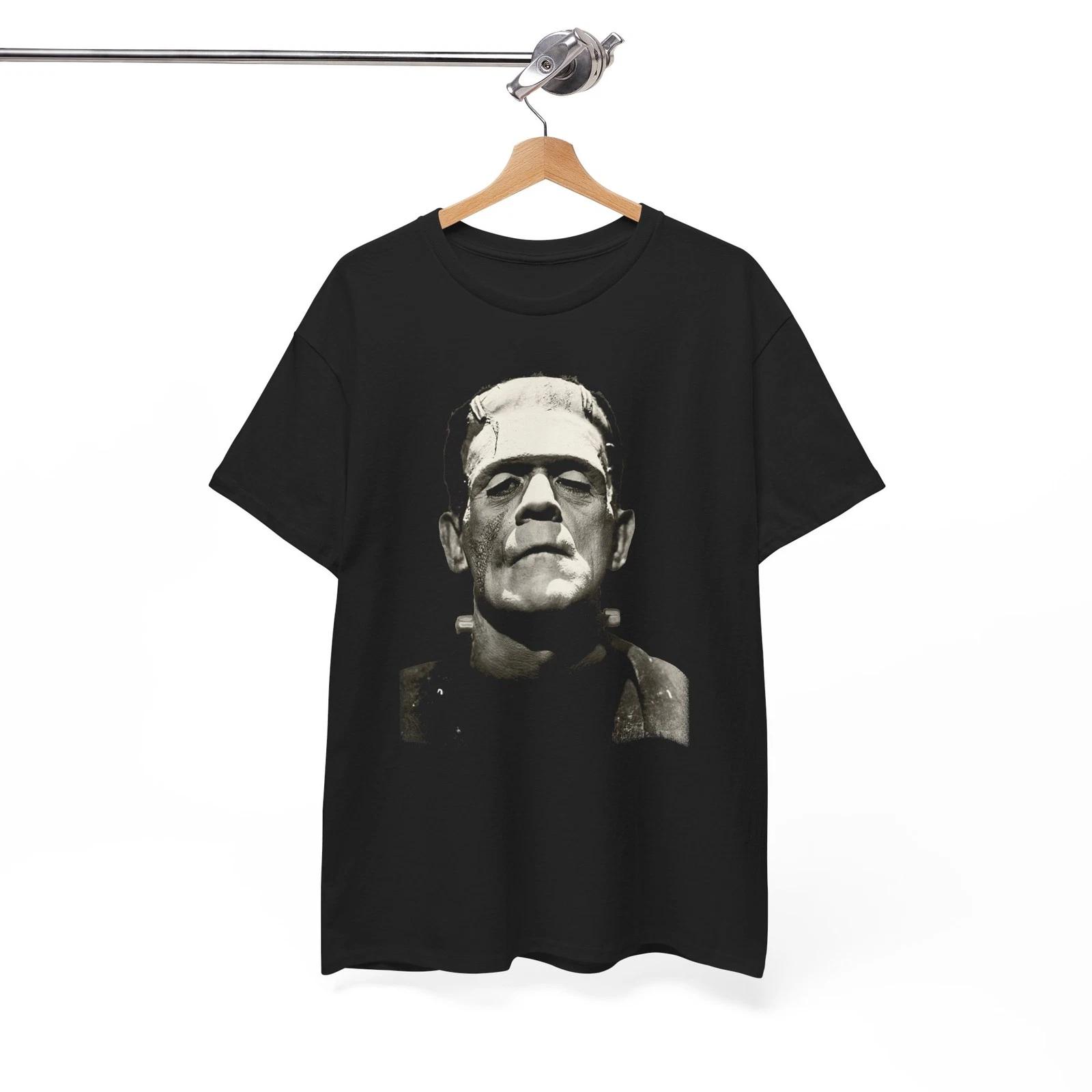 Frankenstein T-shirt The Bride of Frankenstein Halloween Horror Movie Unisex Tee 3XL