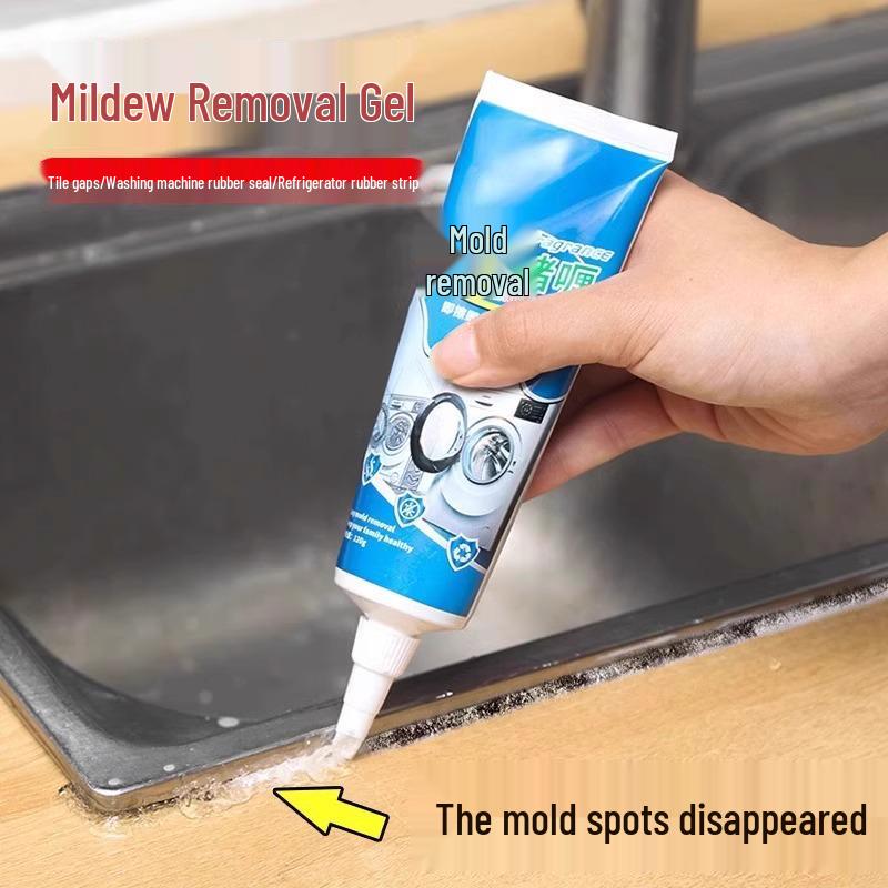 Mold & Stain Remover Gel for Home: Washing Machine, Toilet, Grout & Kitchen Sink