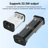 Battery Storage Box 6x 12x 18650 DIY Power Bank Case Digital Display Dual USB Fast Charger Type C Interface Battery Holder Case