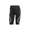 Pantaloni scurți de ciclism pentru femei Stella McCartney Truepace Negru Violet IB6804