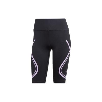 By Stella McCartney Women's Truepace Bike Shorts Black Purple IB6804