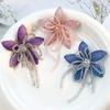 Fashion Crystal Beads DIY Sewing Decals Multi-layer Handmade Crystal Patch Y2K Tassel Studded Patch Corsage Accessory