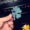 Christmas Car Center Console Four  Clovers Dashboard Ornament Fun Decoration
