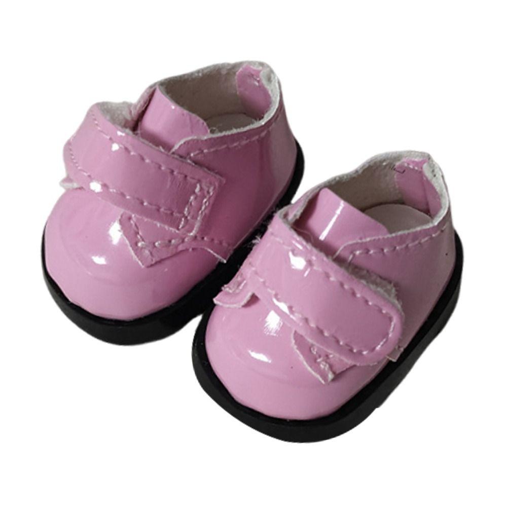 3.8CM Puppenschuhe Handgefertigte Lederschuhe Neu Für Labubu Puppenzubehör Puppenspielzeug