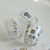 Japanese-Style Small Wine Glass, Niche Ins Cartoon Repair Hook Glass, High Temperature Resistant Small Wine Cup, Coffee Cup, Gift Box.