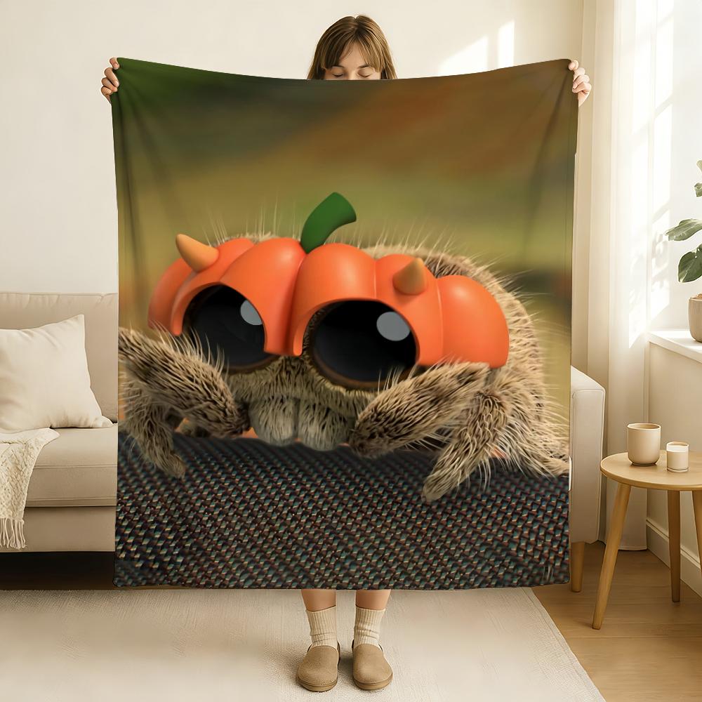 Cartoon Cute Lucas the Spide Blanket Soft and Skin Friendly For Couch Bed Napping Bedspread All Seasons Comforter