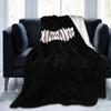 Monster Fangs Teeth Mask Blanket Flannel Sofa Throw Blanket Warm for Home Bedroom Office Throws Bedspread Quilt