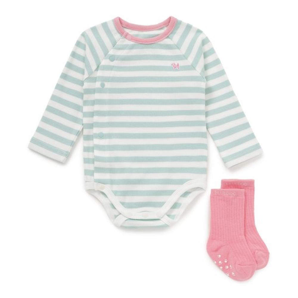 Bluedog Baby Jelly Bamboo Bodysuit  46170 040 08 minted/6 months (75)
