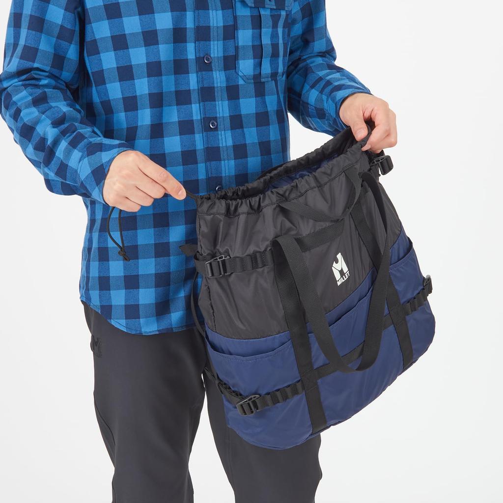 Packing Organizer Defi Gear Tote MIS0799 [Millet] Black-Noir (NEW LOGO)