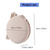 Gentle Sustainable Silicone Wallet Compact Storage Solution For Coin Keys Cards Ideal For Students Professionals  Yellow